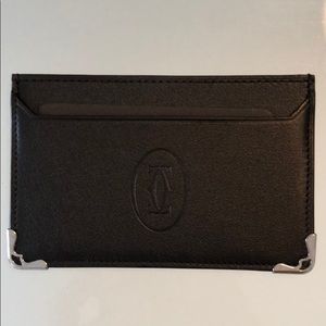 Cartier leather card holder